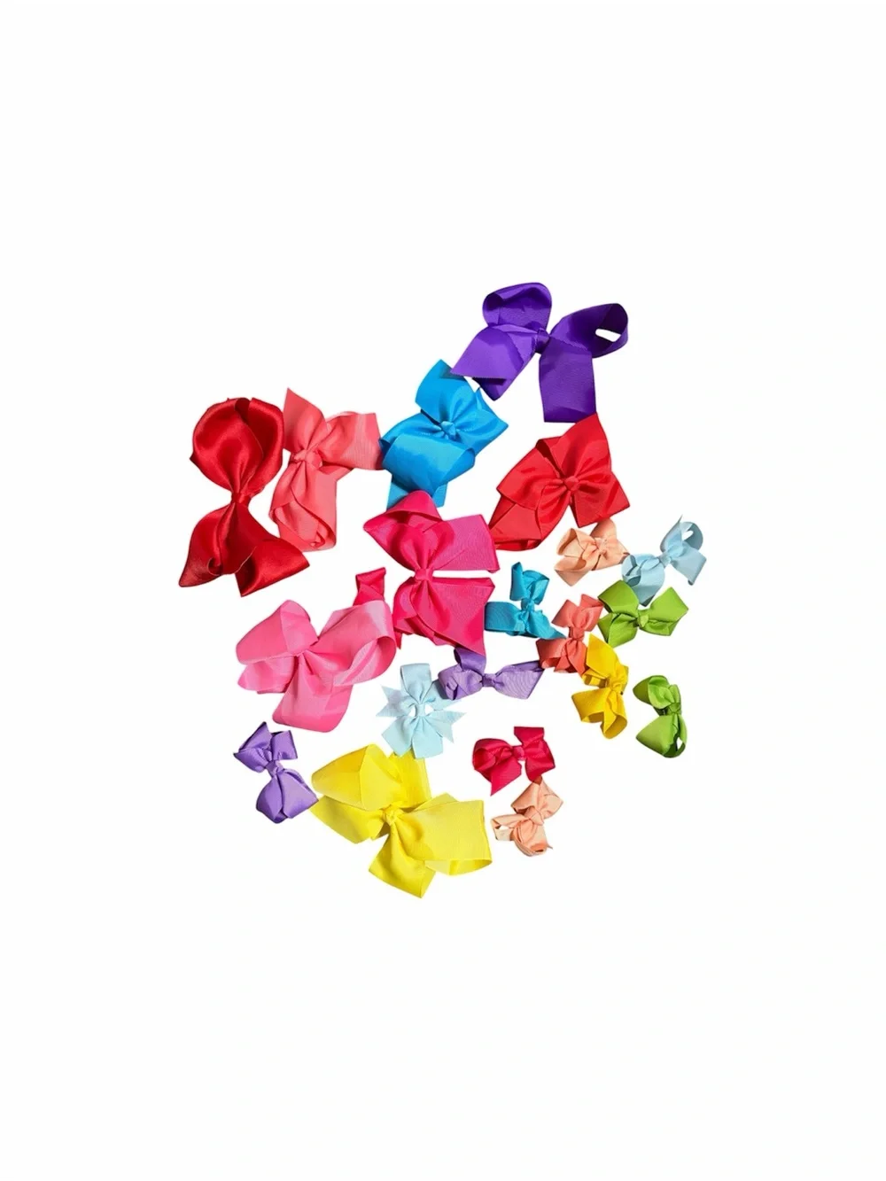 Assorted Hair Bows - Multicolor Pack